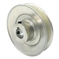 Terre Products V-Groove Drive Pulley - 4'' Dia. - 3/4'' Bore - Steel 240034